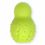 TPR Snowman gumená hračka pre psa - žltá 9,5cm