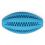 Hračka pre psa - rugby lopta, modrá 11 cm