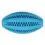 Hračka pre psa - rugby lopta, modr&aacute; 11 cm