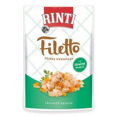 Kapsička RINTI Filetto kura + zelenina, 100g