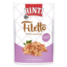Kapsička RINTI Filetto kura + šunka, 100g