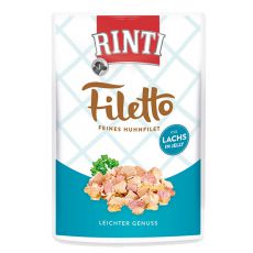 Kapsička RINTI Filetto kura + losos, 100g