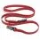Vod&iacute;tko pre psa Daytona nylonov&eacute;, červen&eacute; - 1,2-2 m / 20 mm