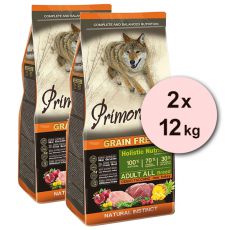 Primordial GF Adult Deer & Turkey 2 x 12 kg