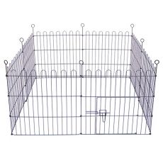 Ohrádka Dog Park Black Lux 8-hran, L - 61 x 91 cm