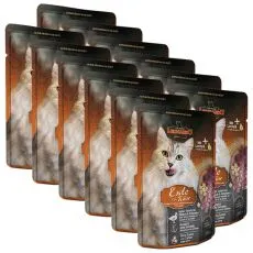 Kapsička Leonardo kačka a syr, 12 x 85 g