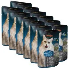 Kapsička Leonardo pstruh a koc&uacute;rnik 12 x 85 g