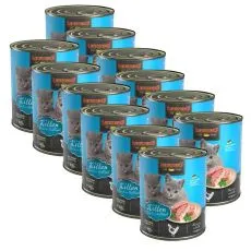 Konzerva pre mačiatka Leonardo Kitten 12 x 800 g