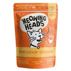 MEOWING HEADS Paw Lickin Chicken GRAIN FREE 100 g