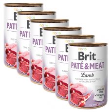 Konzerva Brit Paté & Meat Lamb 6 x 400 g
