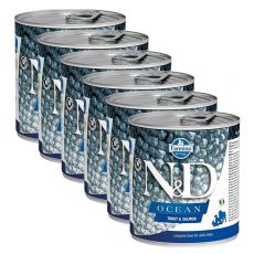 Farmina N&D dog Trout & Salmon konzerva 6 x 285 g