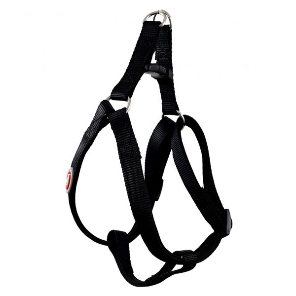 Čierny neoprénový postroj 37-50 cm / 15 mm, S
