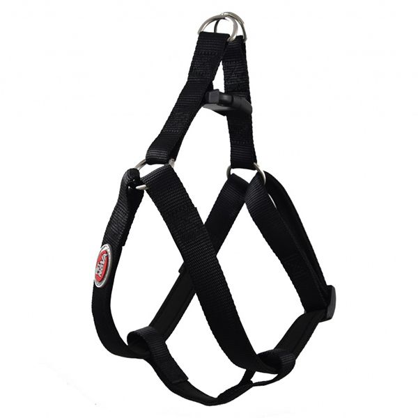 Čierny neoprénový postroj 41-58 cm / 20 mm, L