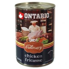 Konzerva ONTARIO Culinary Chicken Fricasse 400 g