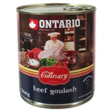 Konzerva ONTARIO Culinary Beef Goulash 800 g