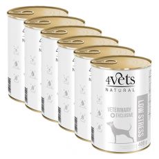 4Vets Natural Veterinary Exclusive LOW STRESS 6 x 400 g