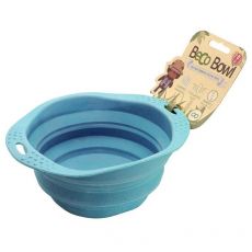 Skladacia miska BecoBowl EKO Travel modrá, M