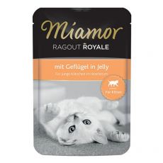 MIAMOR Ragout Royal Kitten hydina v želé 100 g