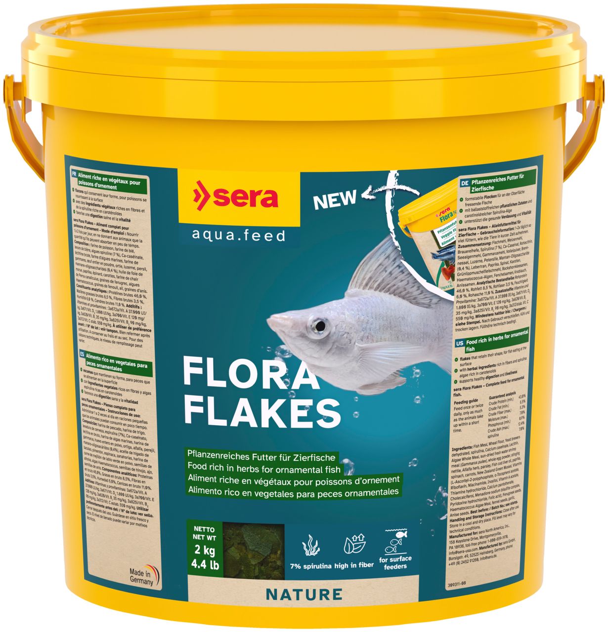 sera Flora Flakes 10 L / 2 kg