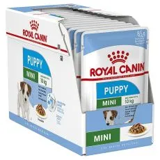 Royal Canin Mini Puppy kapsička pre mal&eacute; &scaron;teňat&aacute; 12 x 85 g