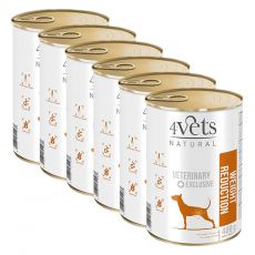 4Vets Natural Veterinary Exclusive WEIGHT REDUCTION 6 x 400 g