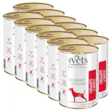 4Vets Natural Veterinary Exclusive KIDNEY SUPPORT 12 x 400 g