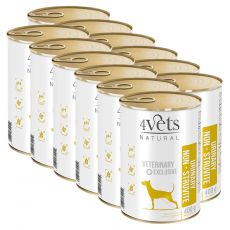4Vets Natural Veterinary Exclusive URINARY SUPPORT 12 x 400 g