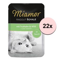 MIAMOR Ragout Royal morka a zverina v omáčke 22 x 100 g