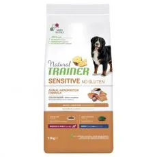 TRAINER Natural SENSITIVE No Gluten Adult Medium / Maxi Salmon 12 kg