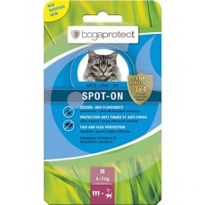 Antiparazitné kvapky pre mačky bogaprotect SPOT-ON M, 3 x 1,2 ml