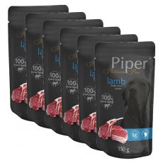 Kapsička Piper Platinum Pure jahňa 6 x 150 g