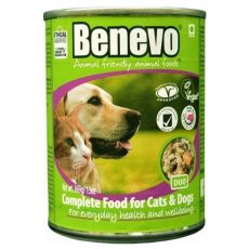 Benevo Duo kompletné krmivo pre mačky a psy 369 g