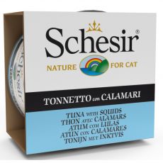 Schesir cat tuniak a chobotnica v želé 85 g
