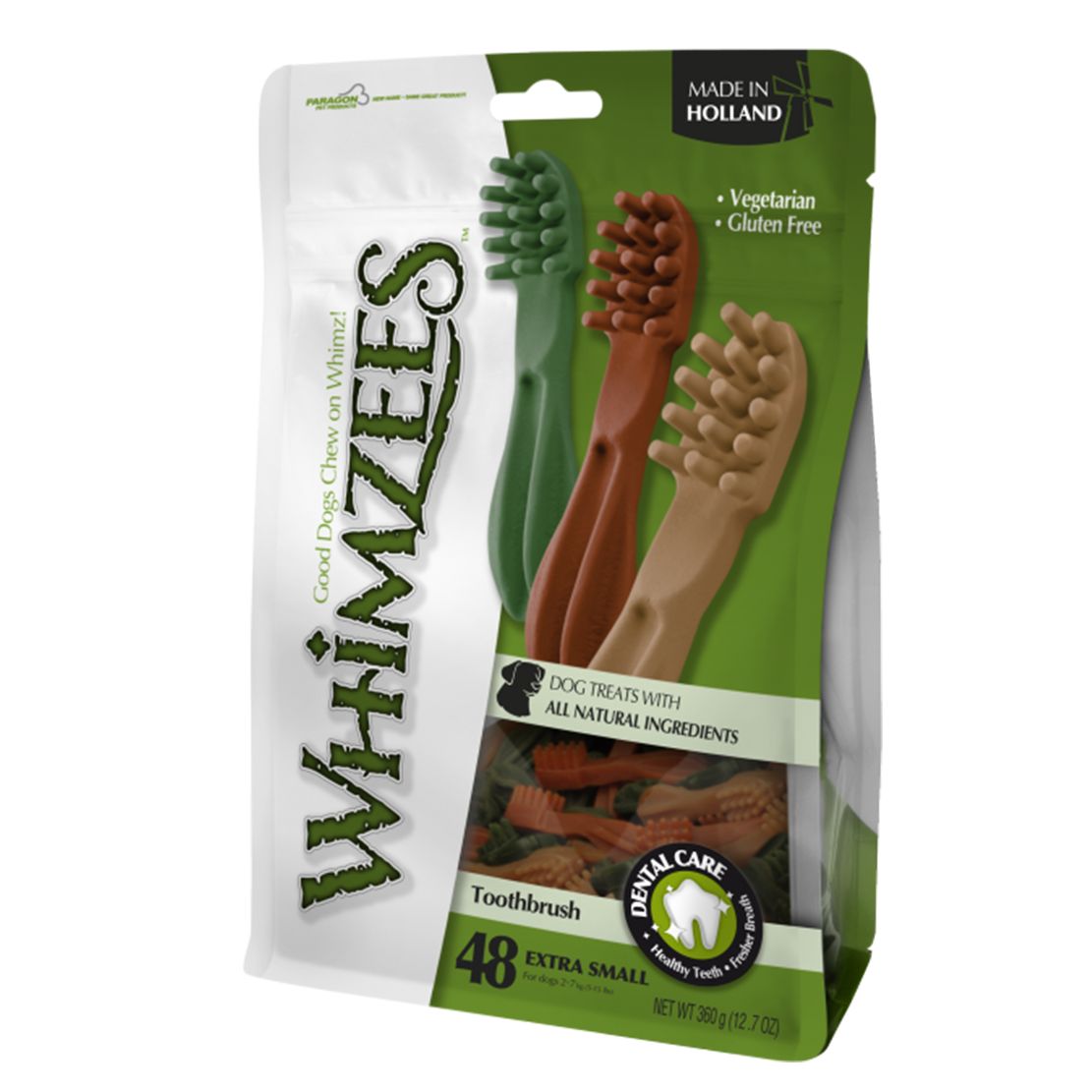 Whimzees dentálna zubná kefka XS 7,5 g/48 ks