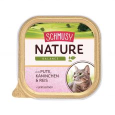 Schmusy Nature vanička morka a králik 100 g