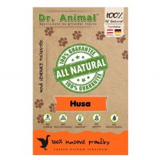 Dr.Animal 100 % husacie mäsové prúžky 80 g