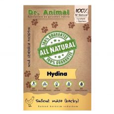 Dr.Animal 100 % hydinové mäsové kocky 80 g