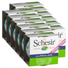 Schesir kitten kura s aloe vera v želé 12 x 85 g