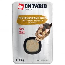 Ontario Cat chicken creamy soup 40 g