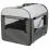 Trixie Soft Kennel Basic S siv&aacute; 50 x 50 x 60 cm