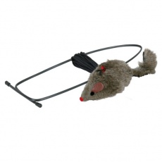 Hračka pre mačky - myš na zárubňu