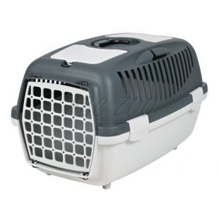 Prepravný box pre psa do 8 kg - sivý 37 × 34 × 55 cm