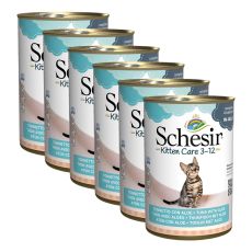 Schesir kitten tuniak s aloe vera v želé 6 x 140 g