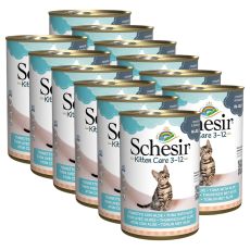 Schesir kitten tuniak s aloe vera v želé 12 x 140 g