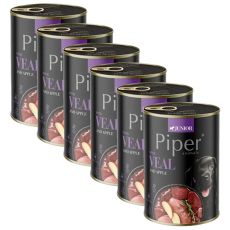 Konzerva Piper Junior teľacie mäso a jablko 6 x 400 g