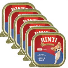 Vanička Rinti Gold Mini Adult kura a hus 6 x 100 g