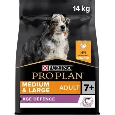 PRO PLAN Medium & Large Adult 7+ Age Defence granule pre psov kura 14 kg
