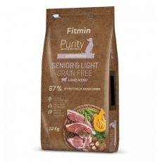 Fitmin Purity Senior & Light Lamb Grain Free 12 kg