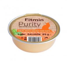 Fitmin Cat Purity lososová vanička 85 g