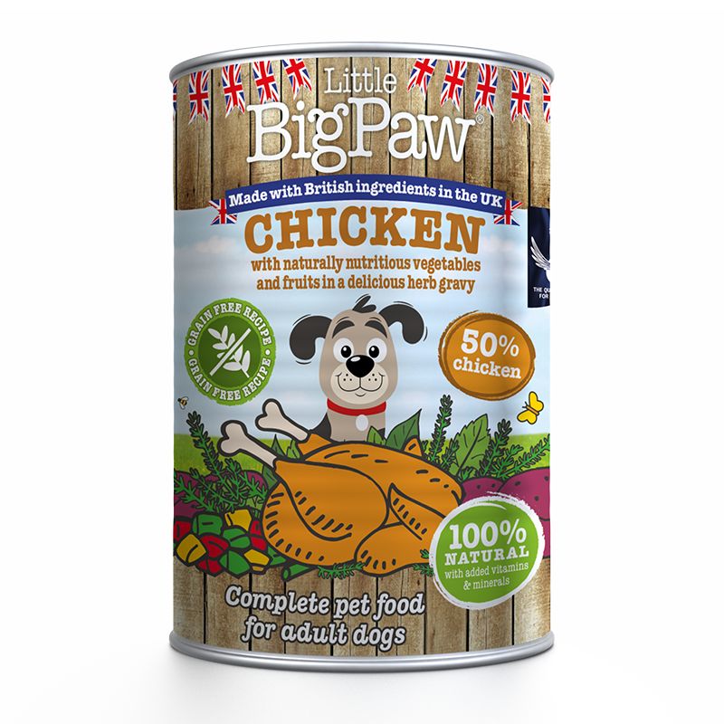 Little Big Paw Dog konzerva kura 390 g